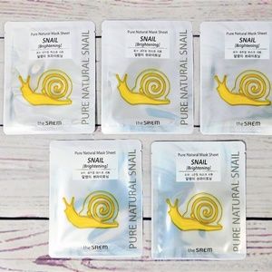 Pure Natural Mask Sheet Snail Brightening …